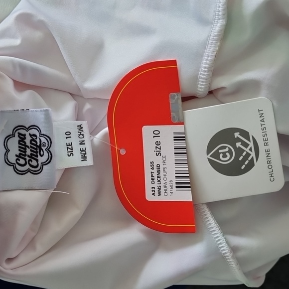 Chupa chups, one piece swimwear, multi-coloured, size 10 - Picture 7 of 8